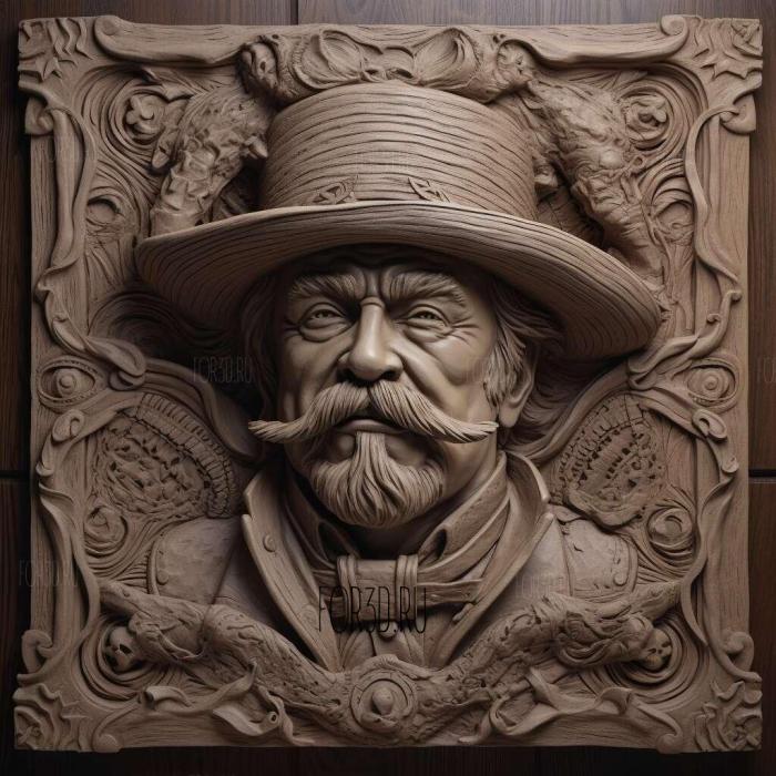 Deadwood TV series 2 3d stl модель для ЧПУ