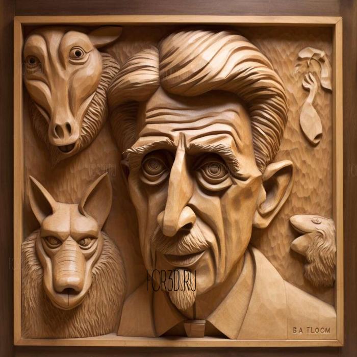 Animal Farm George Orwell 1945 2 3d stl модель для ЧПУ