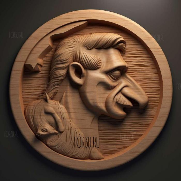 Animal Farm George Orwell 1945 3 3d stl модель для ЧПУ