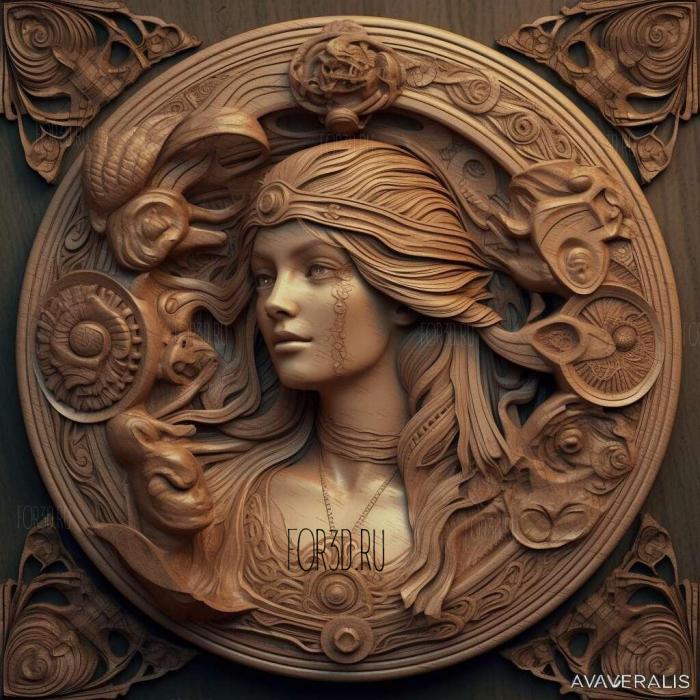 stl Vasilisa movie 2 stl model for CNC