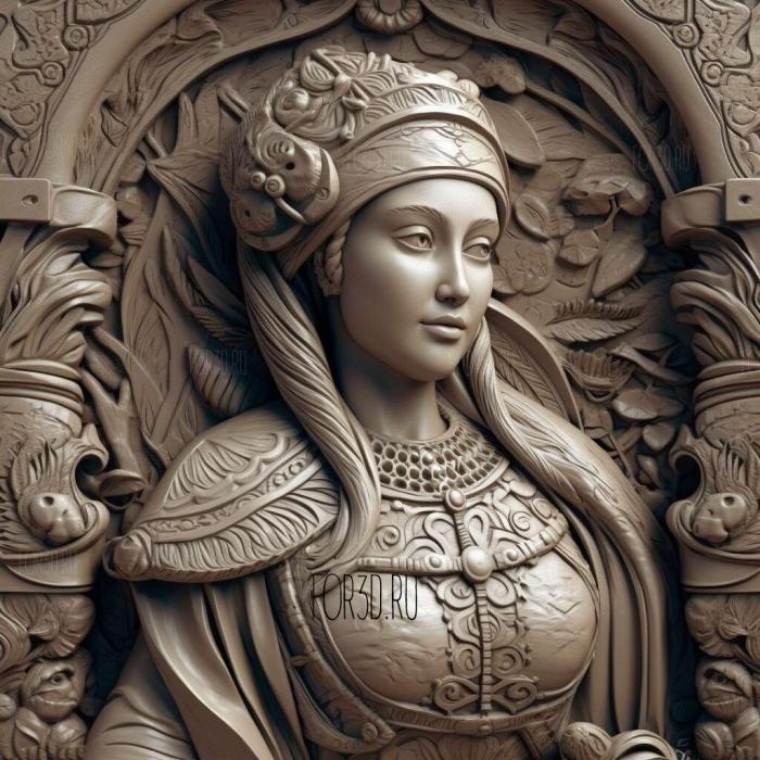 stl Vasilisa movie 4 stl model for CNC