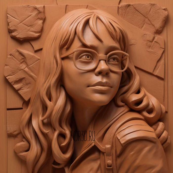 st Penelope Garcia Marvel Universe 2 stl model for CNC