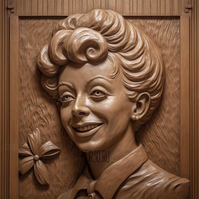 I Love Lucy series 3 3d stl модель для ЧПУ