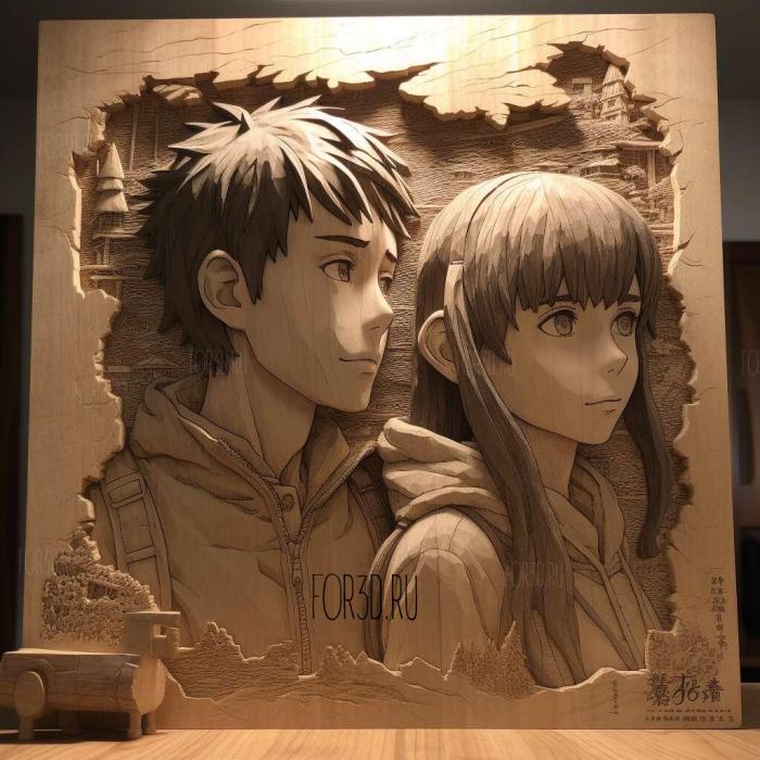 stl Your Name movie 2 stl model for CNC