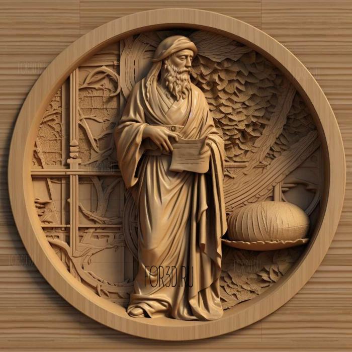 Hl Georg als Drachentter 1 stl model for CNC