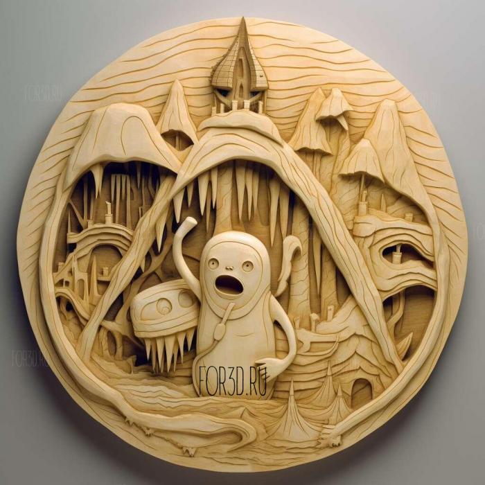 Adventure Time Distant Lands series 3 stl model for CNC