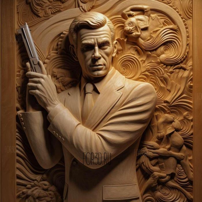 James Bond 007 Everything or Nothing 1 stl model for CNC