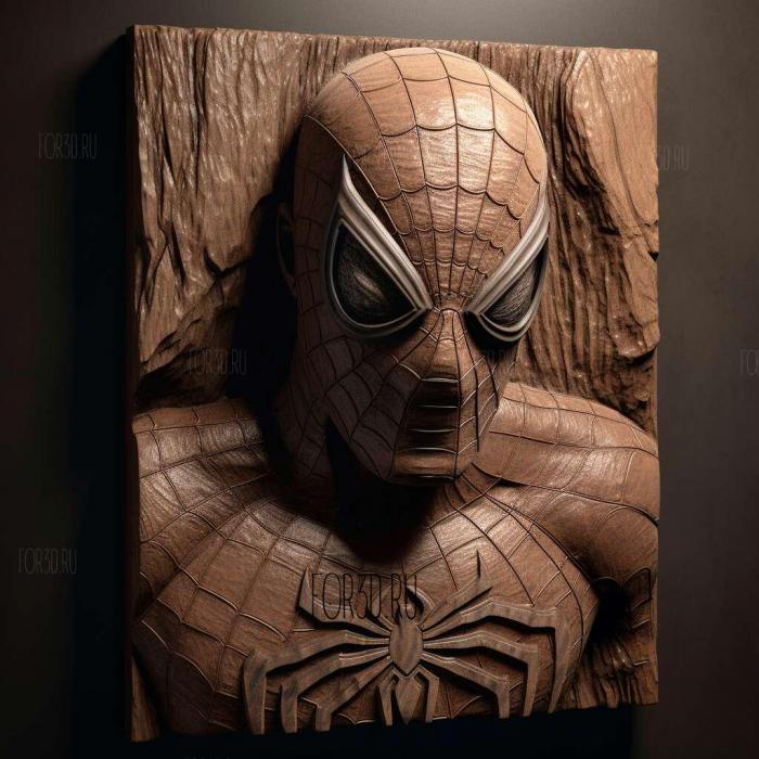 Marvels Spider Man Remastered 1 stl model for CNC