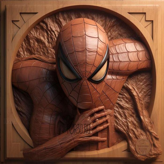 Marvels Spider Man Remastered 4 3d stl модель для ЧПУ