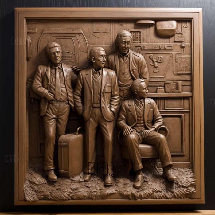 How I Met Your Father TV series 4 stl model for CNC