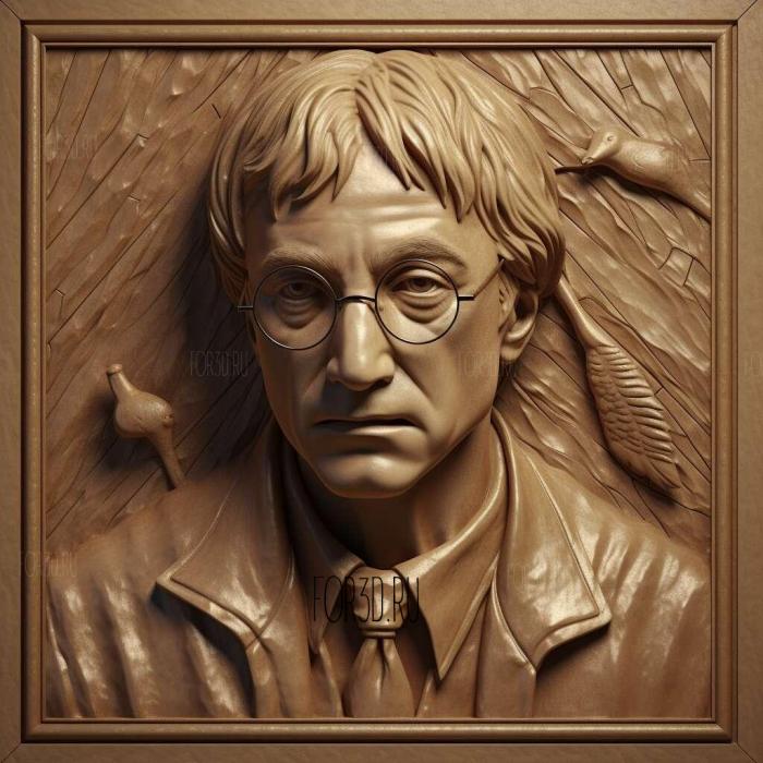 Harry Potter JKRowling 1997 2007 4 3d stl модель для ЧПУ