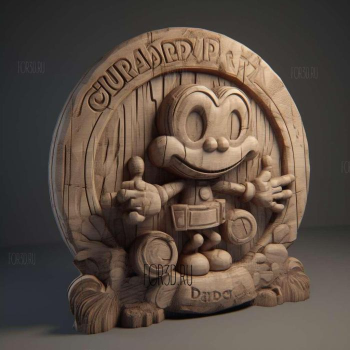 stl The Cuphead Show TV series 3 stl model for CNC