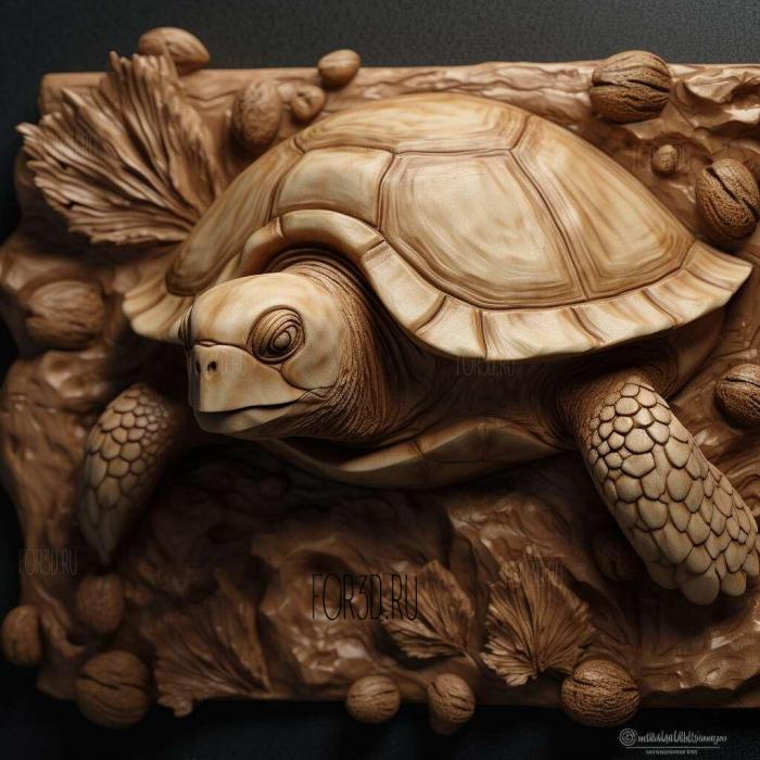 Turtle The Incredible Journey movie 4 stl model for CNC