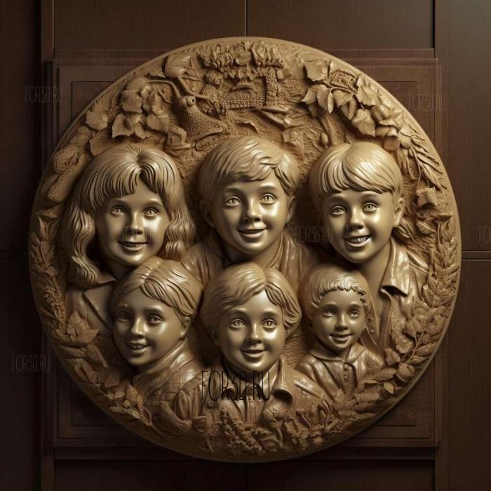 stl The Suite Life of Zack Cody TV series 1 stl model for CNC