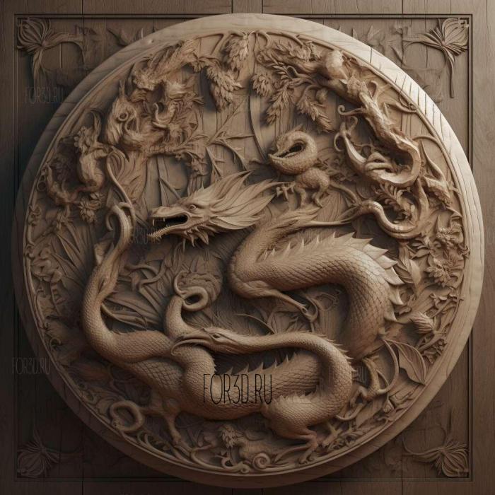 House of the Dragon TV series 3 stl model for CNC