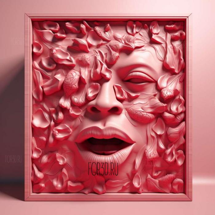 Lipstick Jungle series 2 stl model for CNC