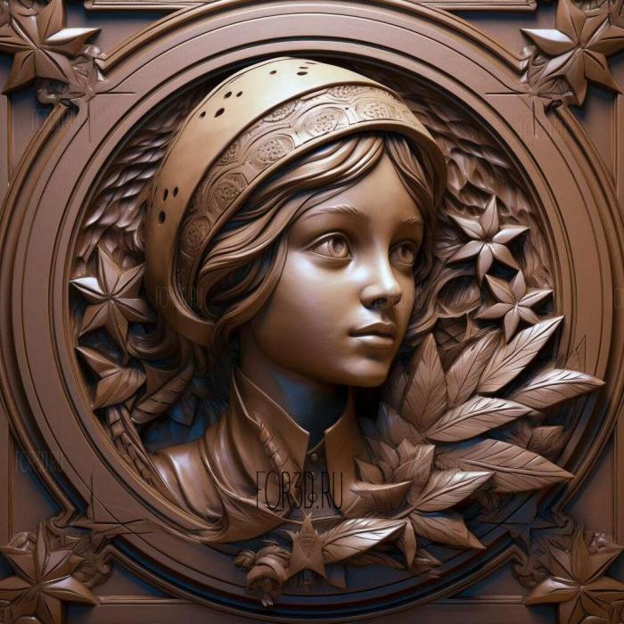 stl Stargirl series 4 stl model for CNC