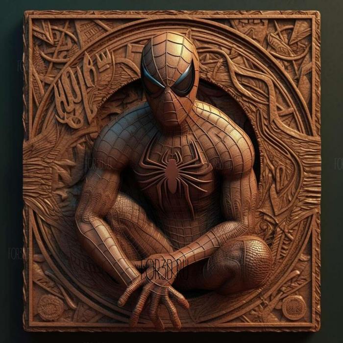 stl Spider Man Far from Home 3 stl model for CNC
