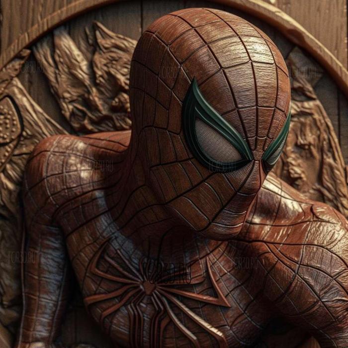 stl Spider Man Far from Home 4 stl model for CNC