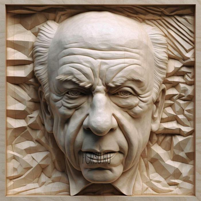 Aleph Jorge Luis Borges 1945 1 stl model for CNC