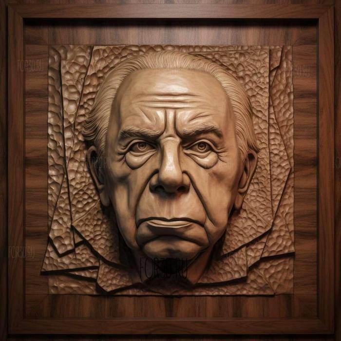 Aleph Jorge Luis Borges 1945 2 3d stl модель для ЧПУ