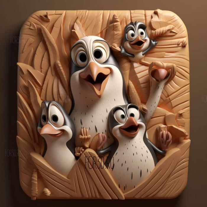 Penguins of Madagascar cartoon 3