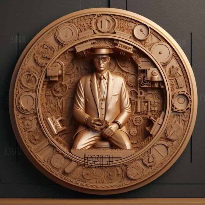 Kingsman The Golden Ring 4 stl model for CNC