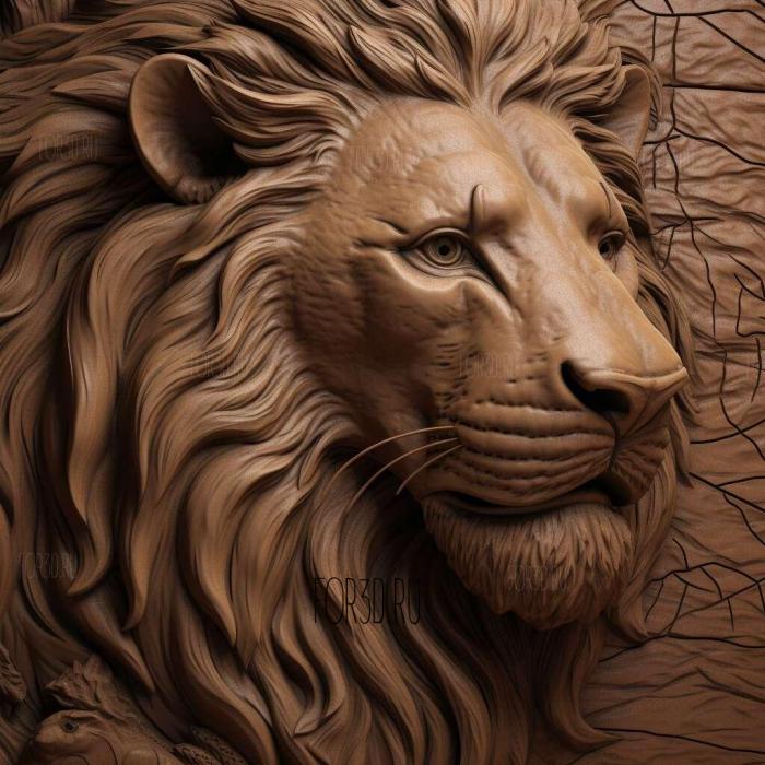 Mufasa The Lion King 1 stl model for CNC