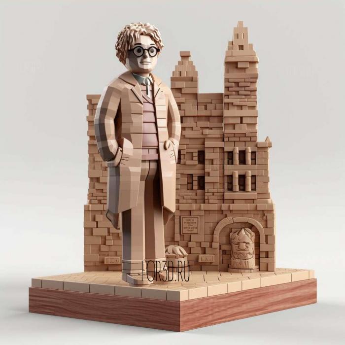 LEGO Creator Harry Potter 2 stl model for CNC