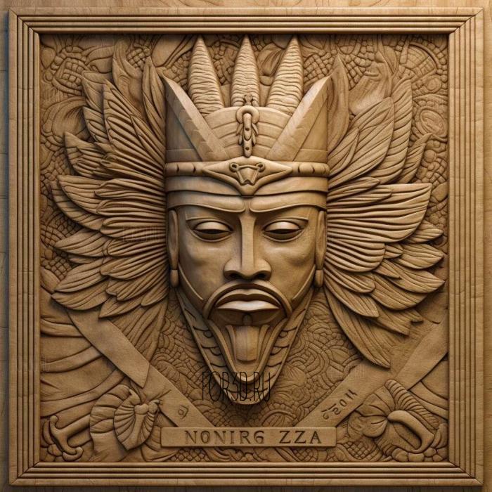 Король Талсы серия 1 3d stl модель для ЧПУ