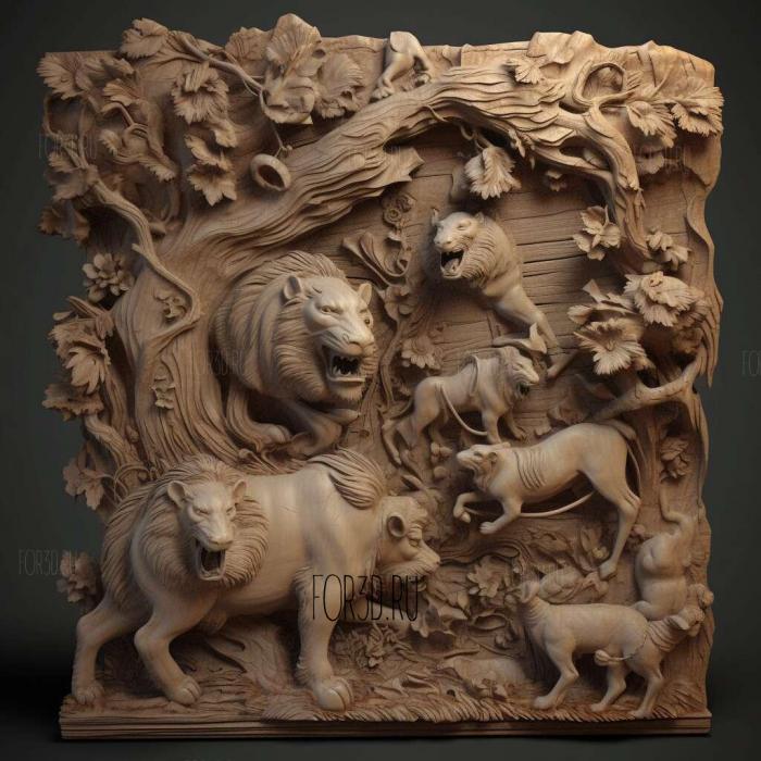 st Ming Ming from Miracle Animals 3 stl model for CNC