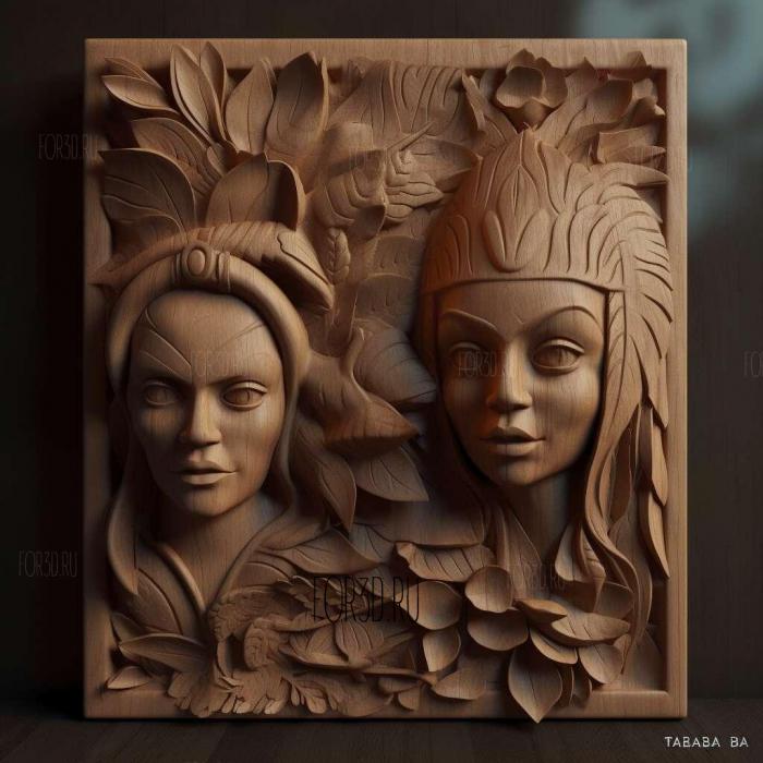 stl Taras Bulba movie 1 stl model for CNC
