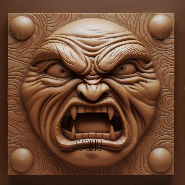 Anger Management series 1 3d stl модель для ЧПУ