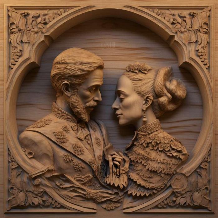 Anna Karenina movie 3 stl model for CNC