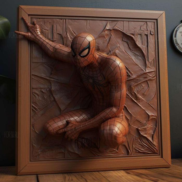 Spider Man The Video Game 2 3d stl модель для ЧПУ