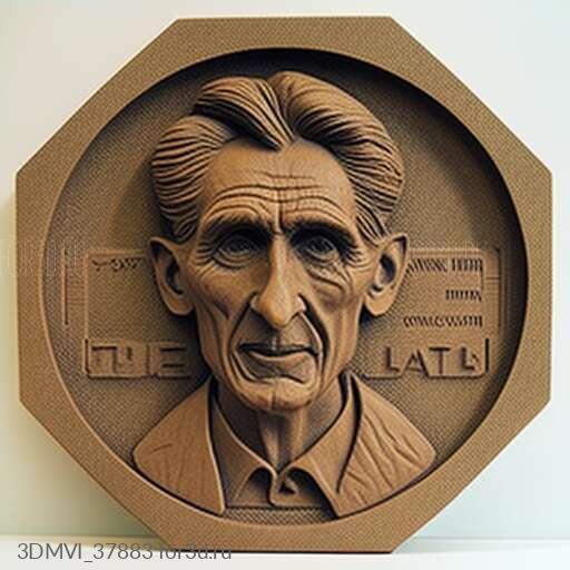 1984 George Orwell 1949 4 3d stl модель для ЧПУ