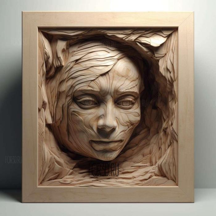 stl The Hidden Face movie 4 3d stl модель для ЧПУ
