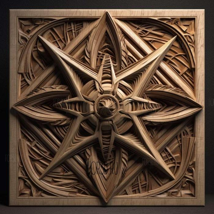 stl Star Crossed series 4 stl model for CNC