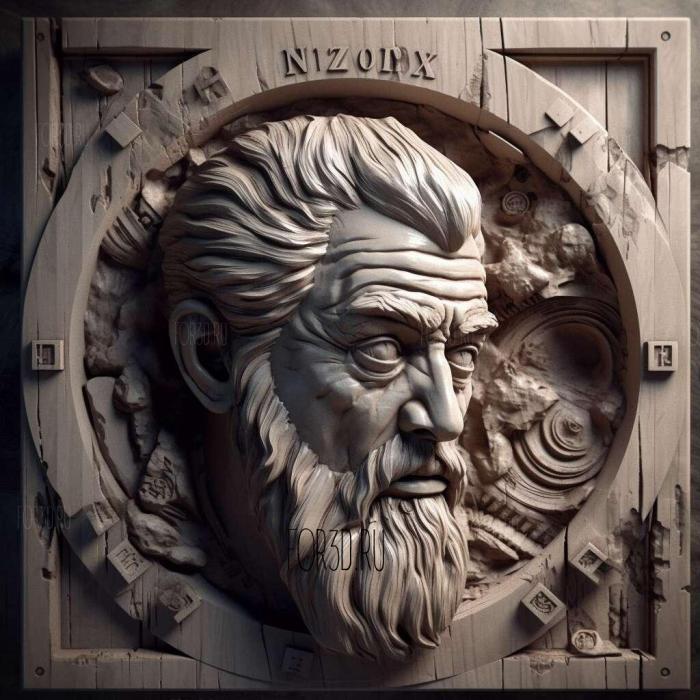 stl Z Nation TV series 3 stl model for CNC