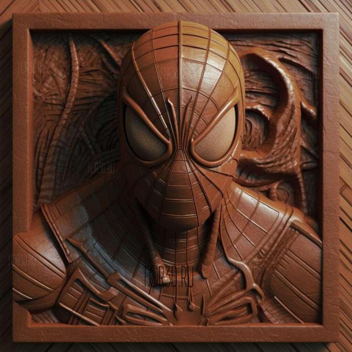 stl Spider Man The New Animated Series series 4 stl model for CNC