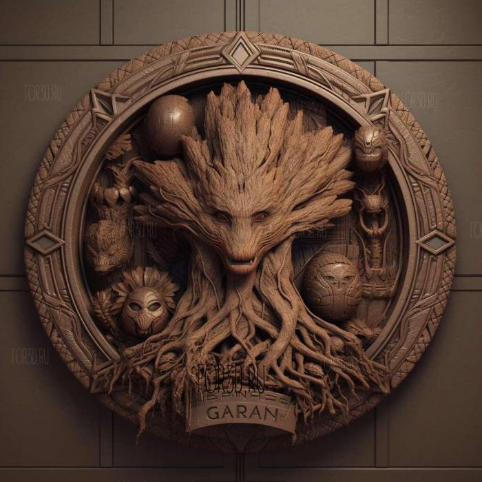Guardians of the Galaxy TV series 1 stl model for CNC