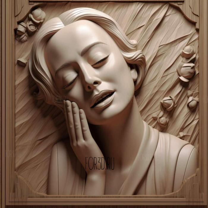 Actress Joan Crawford Dear Mommy Faye Dunaway 1 stl model for CNC