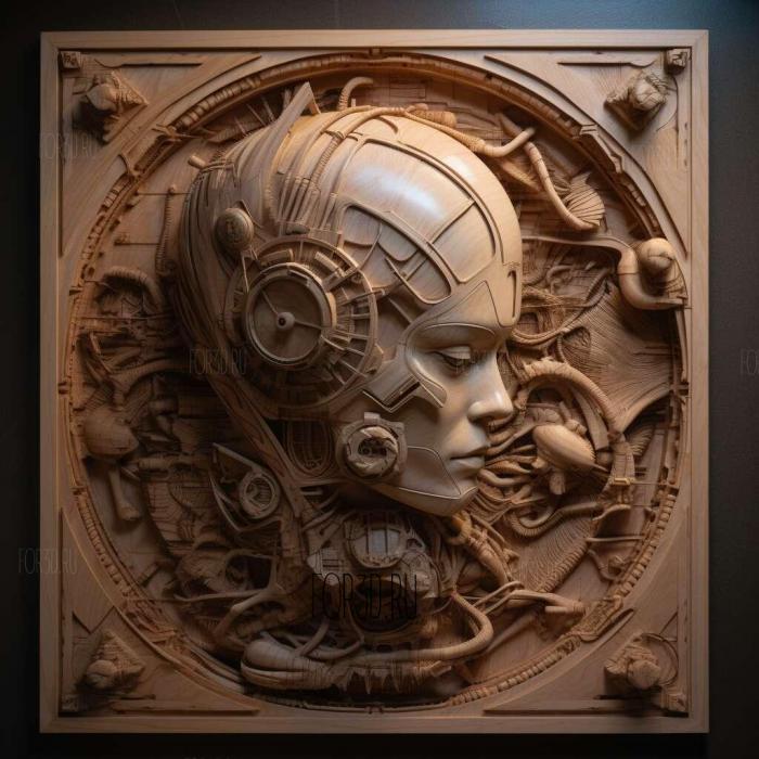 Фильм Гоин в раковине 4 3d stl модель для ЧПУ
