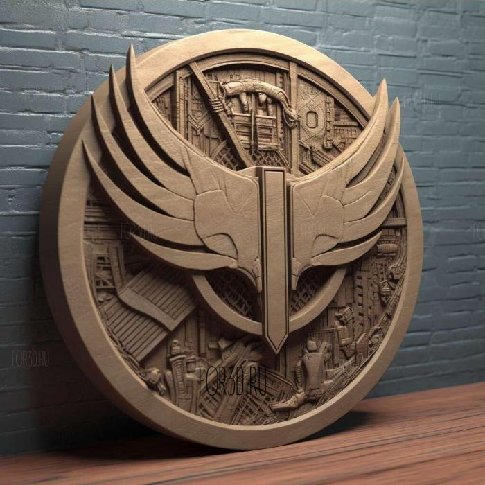 stl The Defenders TV series 2 stl model for CNC