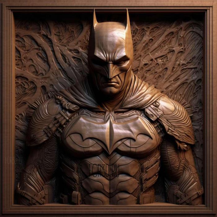 stl The Dark Knight 2 stl model for CNC