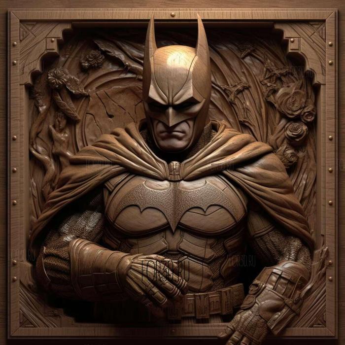 stl The Dark Knight 3 stl model for CNC