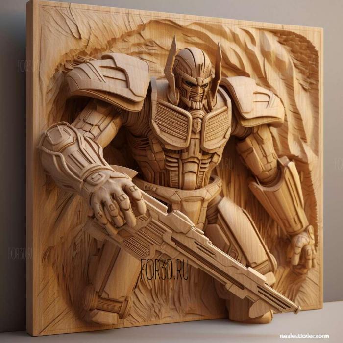 Трансформеры Месть падших 4 3d stl модель для ЧПУ