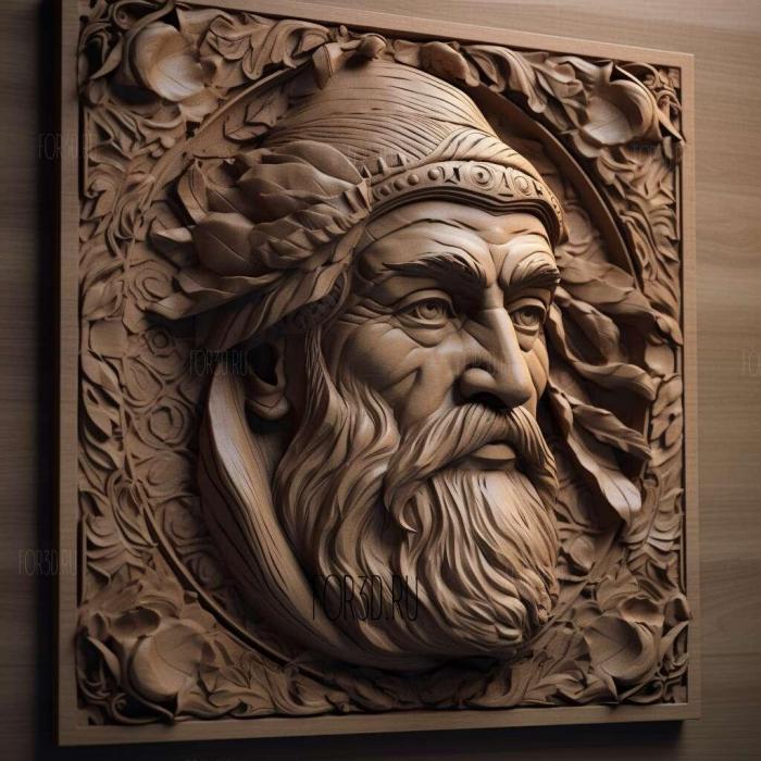 Ваша Честь серия 4 3d stl модель для ЧПУ