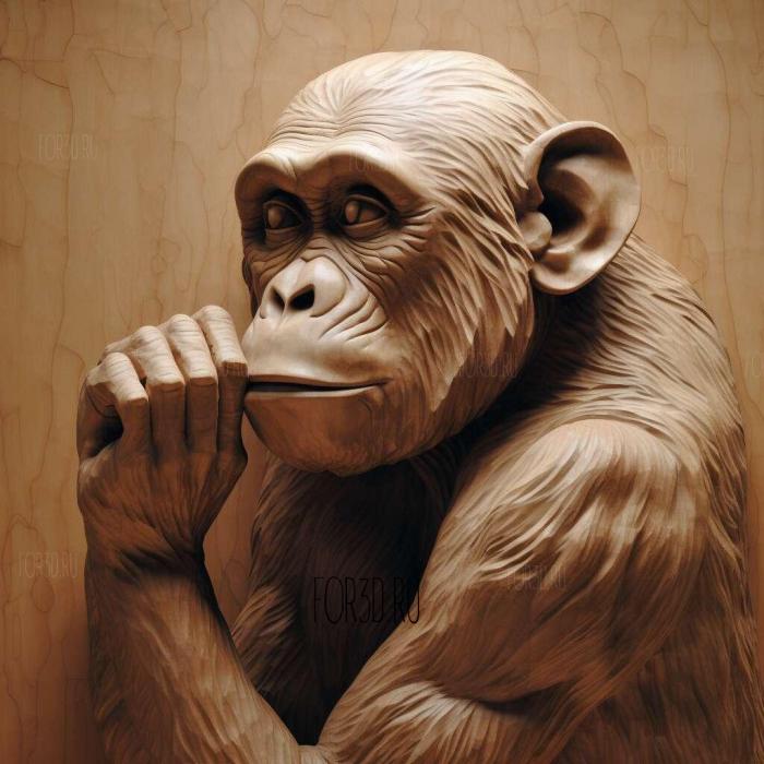 st Monkey Grip Helen Garner 1977 4 stl model for CNC