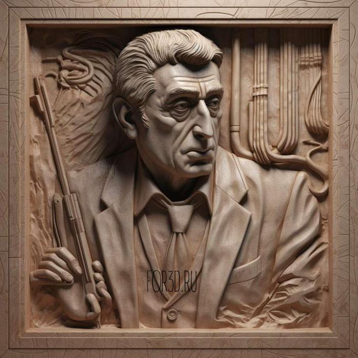 Lilyhammer TV series 3 stl model for CNC